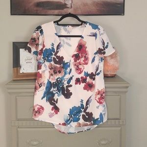 floral blouse | a new day